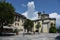 Church in Cannobio at Lago Maggiore, Italy Royalty Free Stock Photo